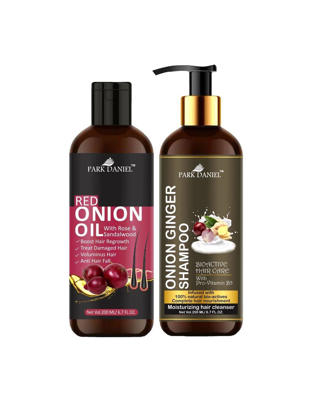 Park Daniel Set Of 2 Red Onion Oil & Ginger Shampoo - 200ml Each-image-7