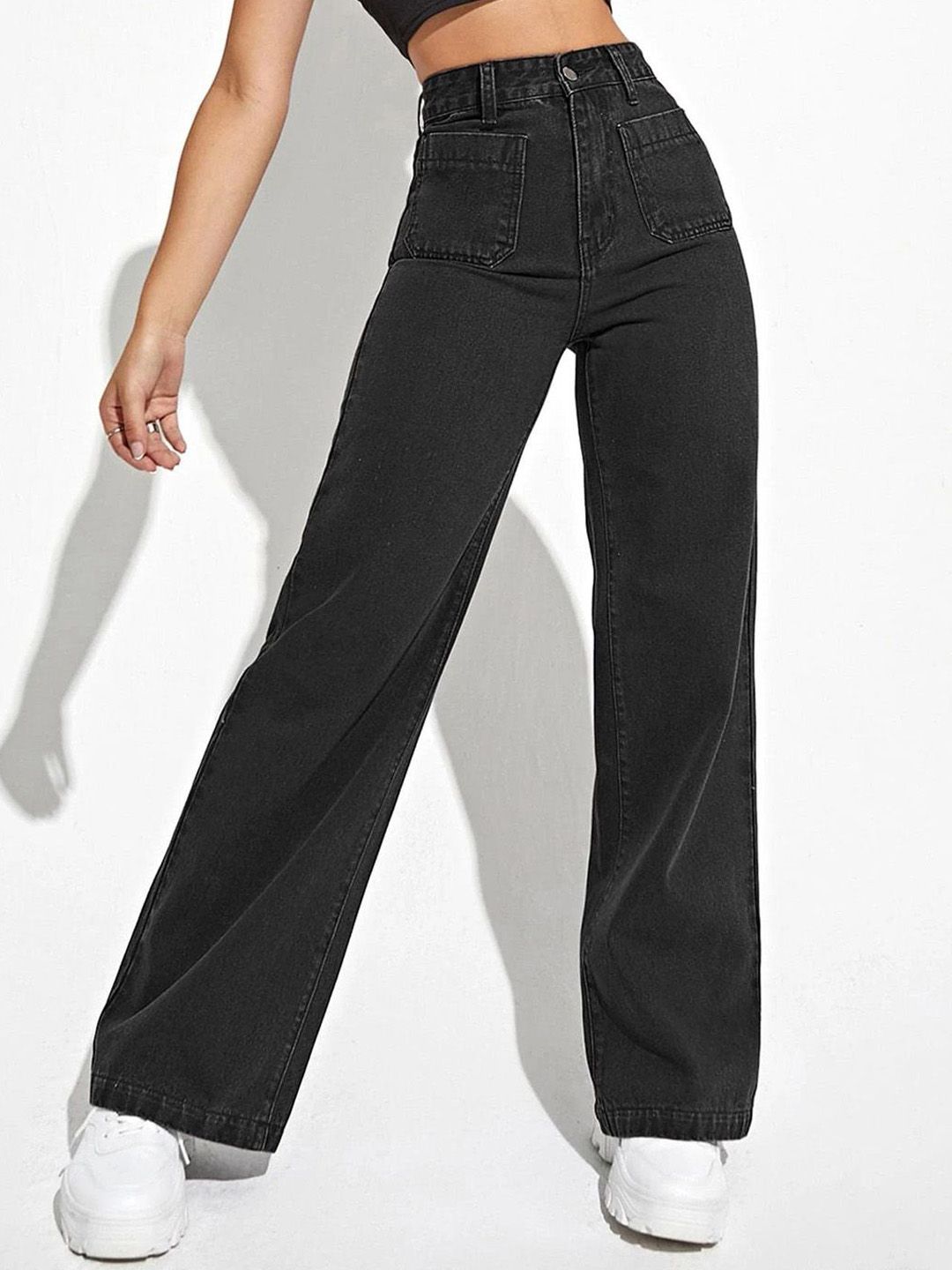 Stylecast X Kotty Women Straight Fit High-Rise Stretchable Jeans-picture-39