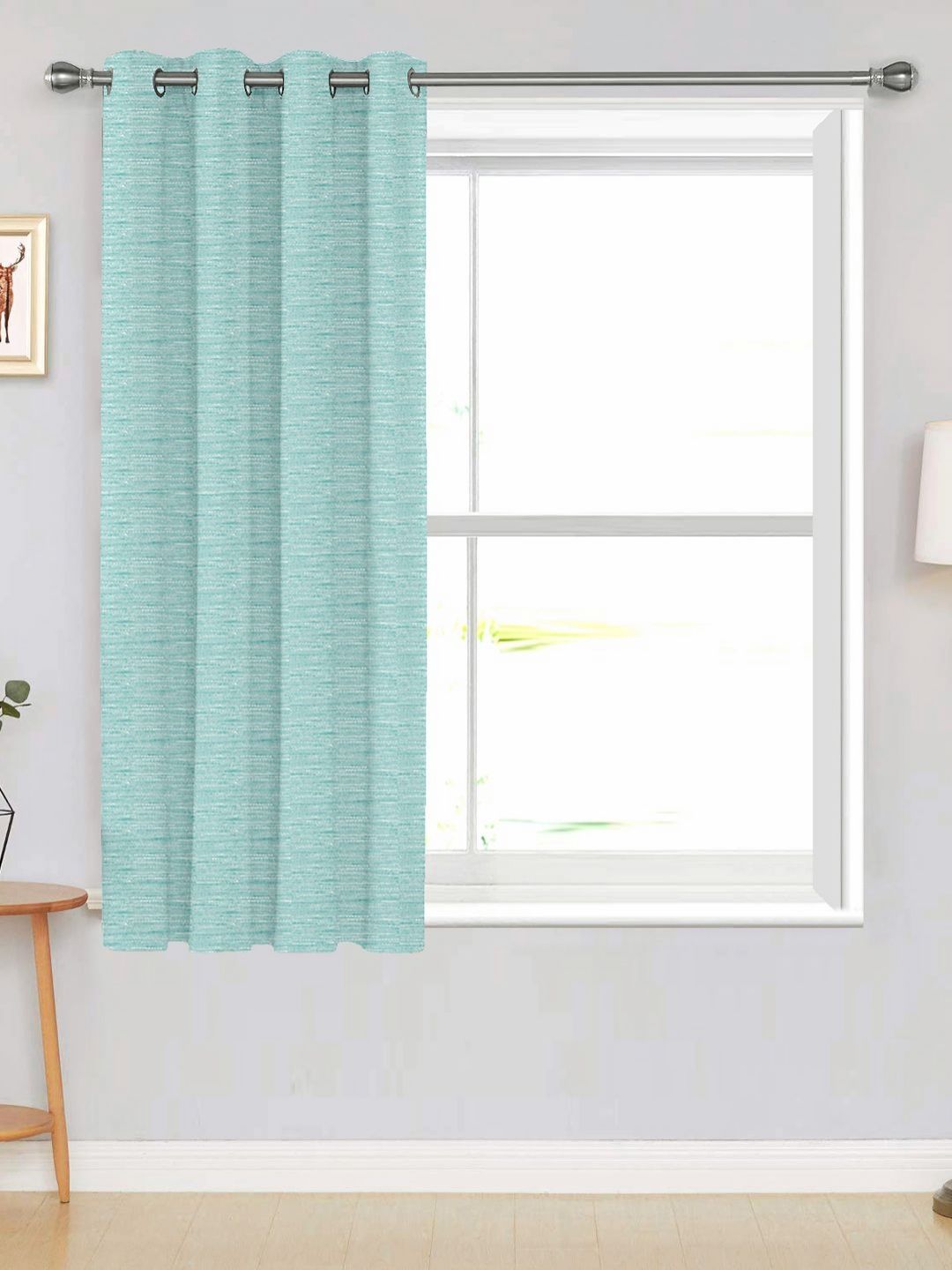 Divine Casa Sea Green Black Out Window Curtain-picture-28