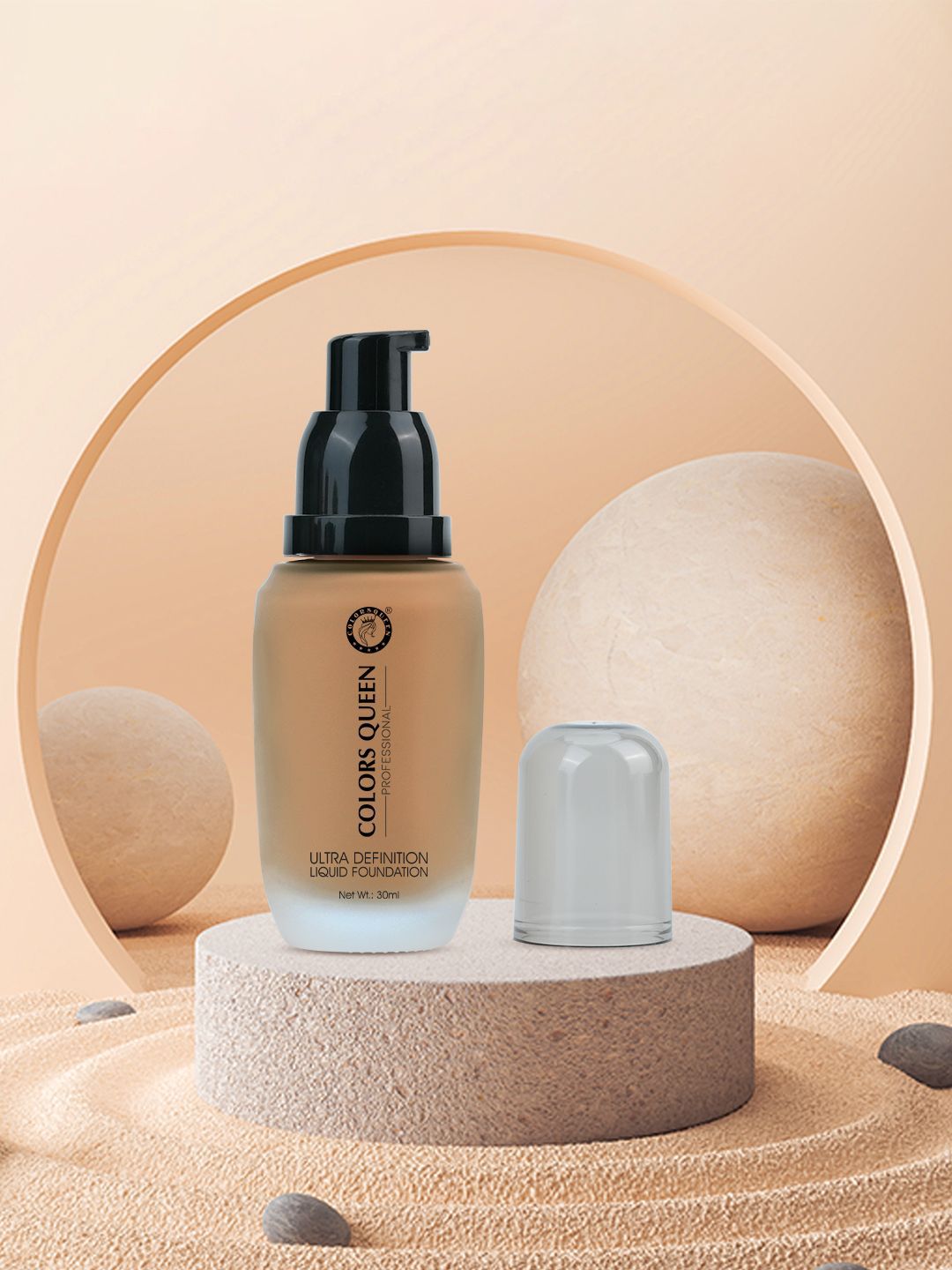 Colors Queen Ultra Definition Natural Matte Liquid Foundation 30 ml - Parliness 05-picture-27