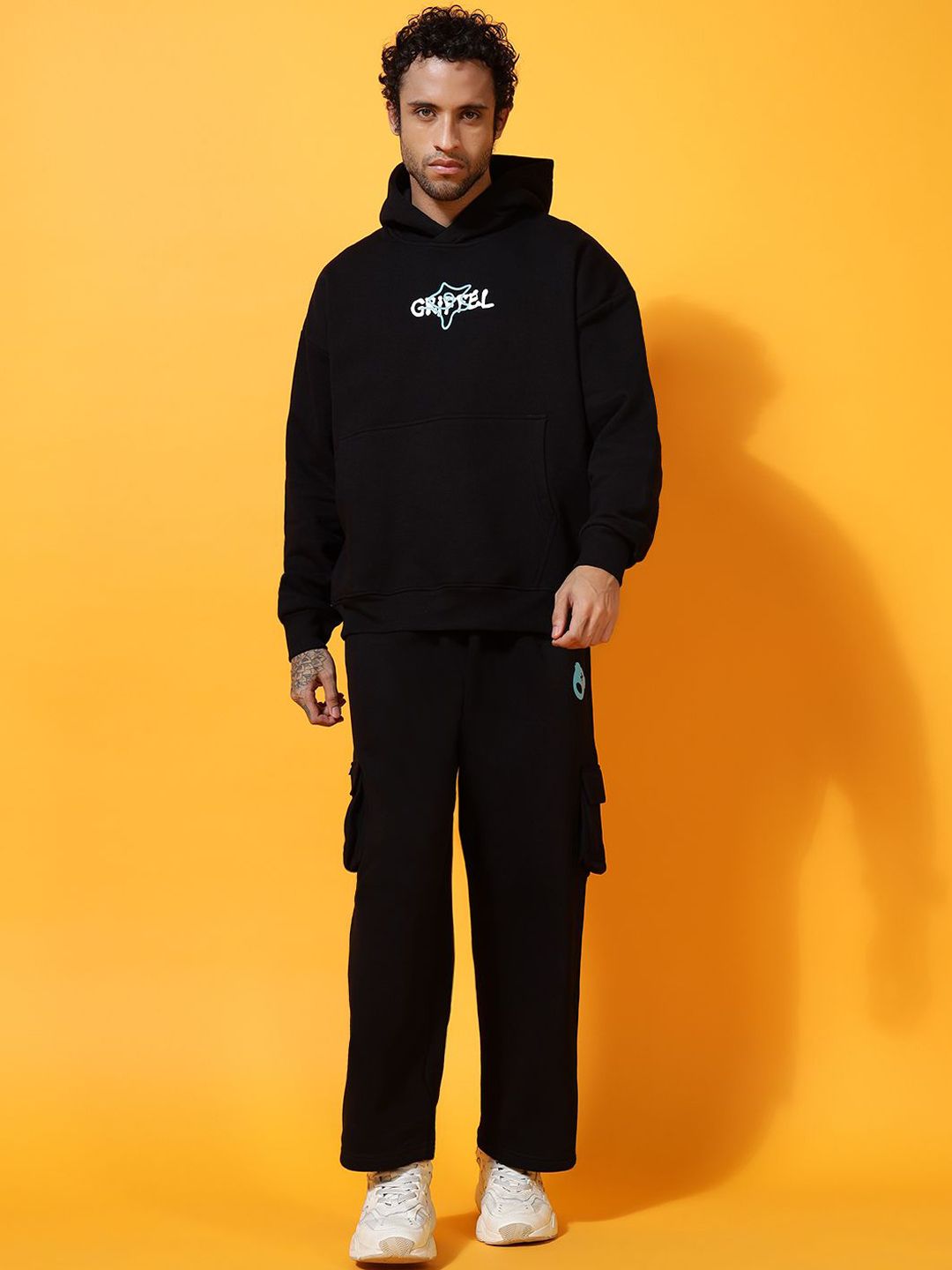 GRIFFEL Men Printed Oversized Tracksuits-picture-12