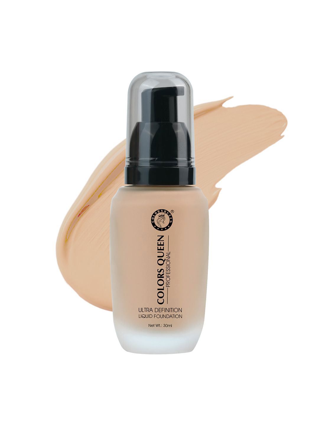 Colors Queen Ultra Definition Natural Matte Liquid Foundation 30 ml - Honey 03-image-28