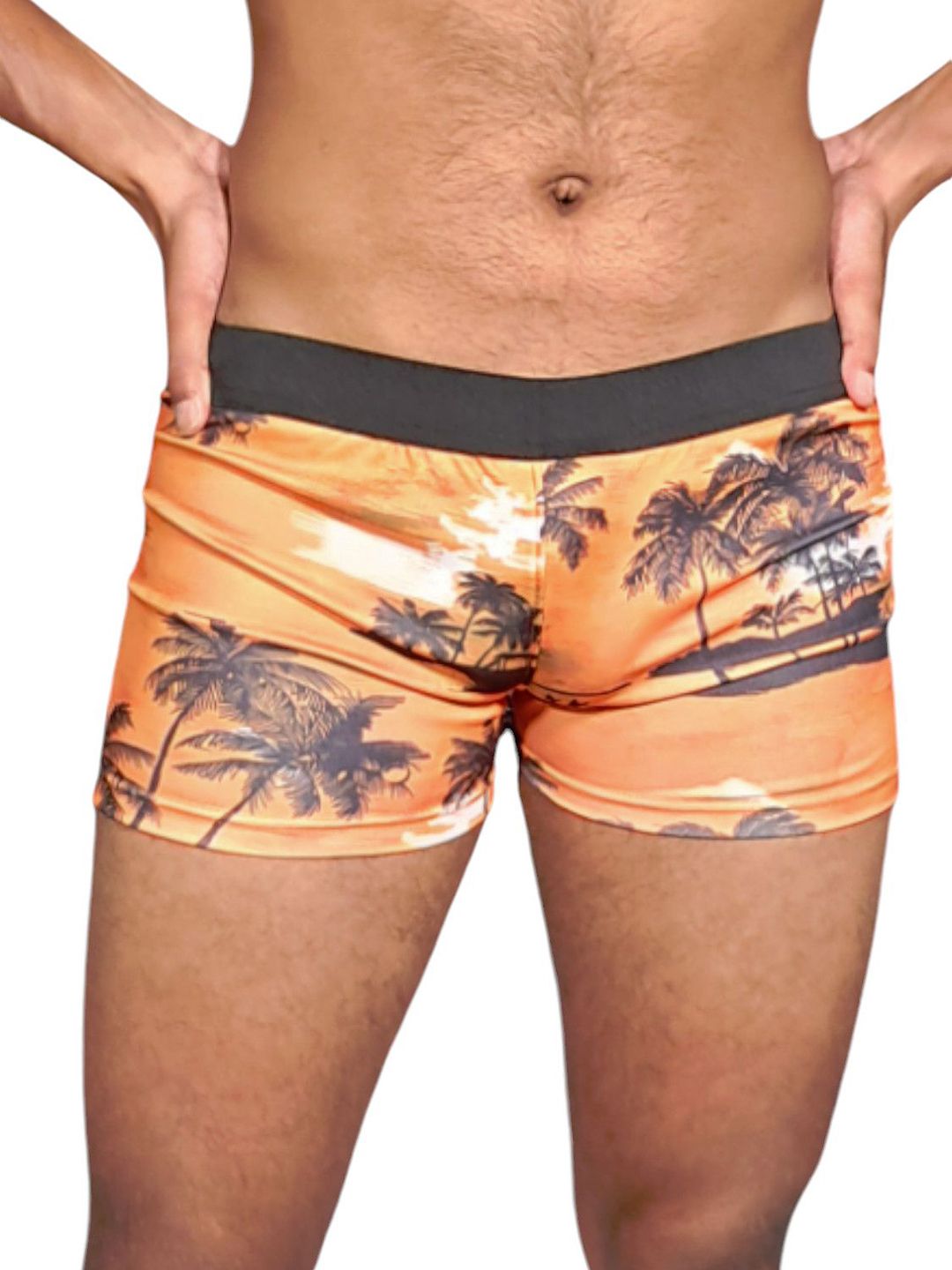Aqua Holic Printed Mid Rise Swim Bottoms-image-44
