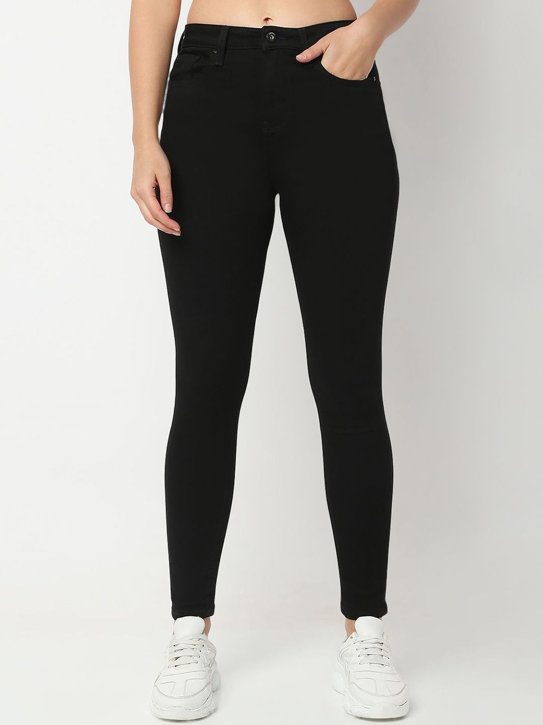 SPYKAR Women Slim Fit High-Rise Stretchable Jeans-picture-58
