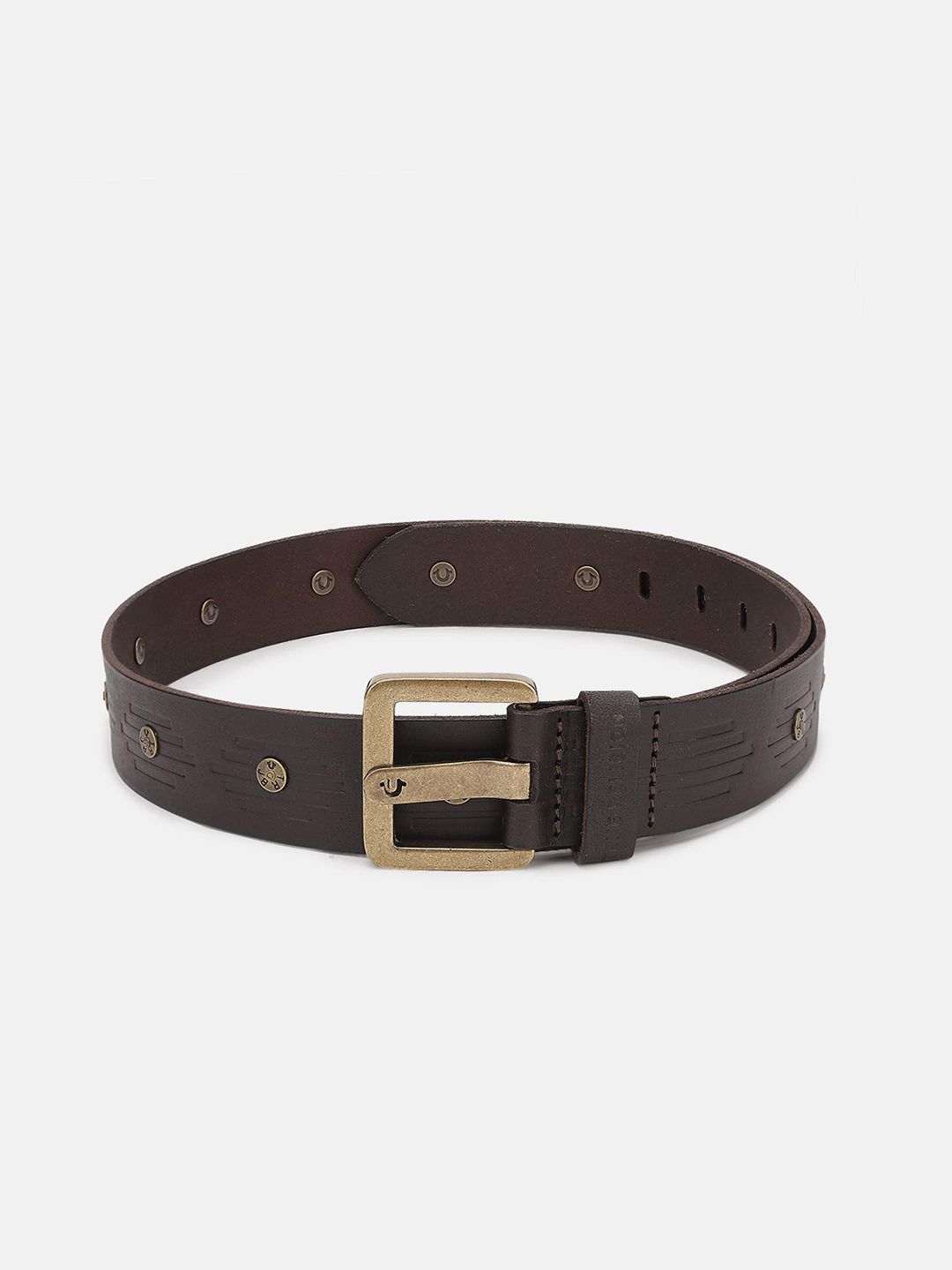 True Religion Men Textured Leather Belt-picture-34