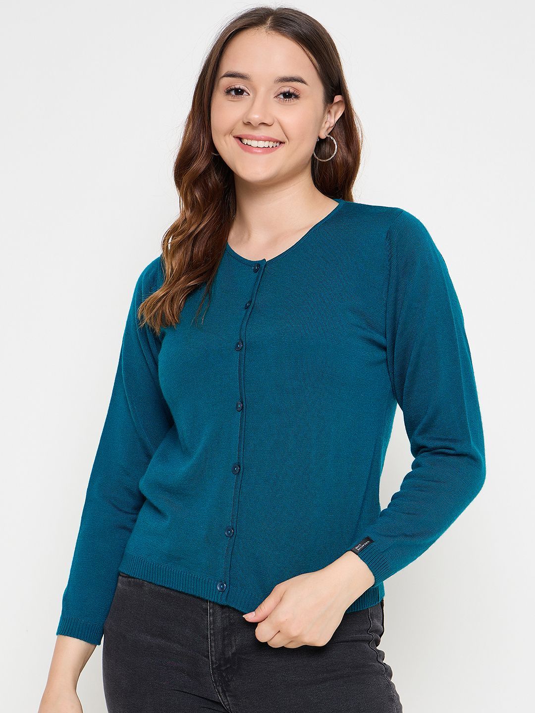 CREATIVE LINE Women Woollen Cardigan-picture-27