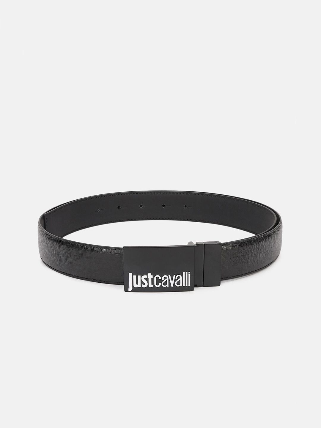 Just Cavalli Men Textured Leather Belt-image-15