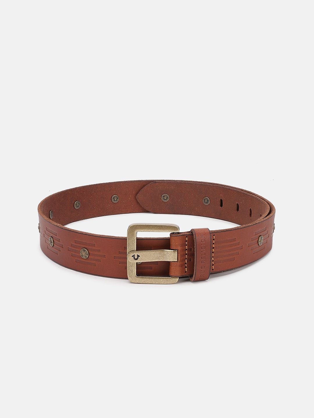 True Religion Men Textured Leather Belt-picture-33