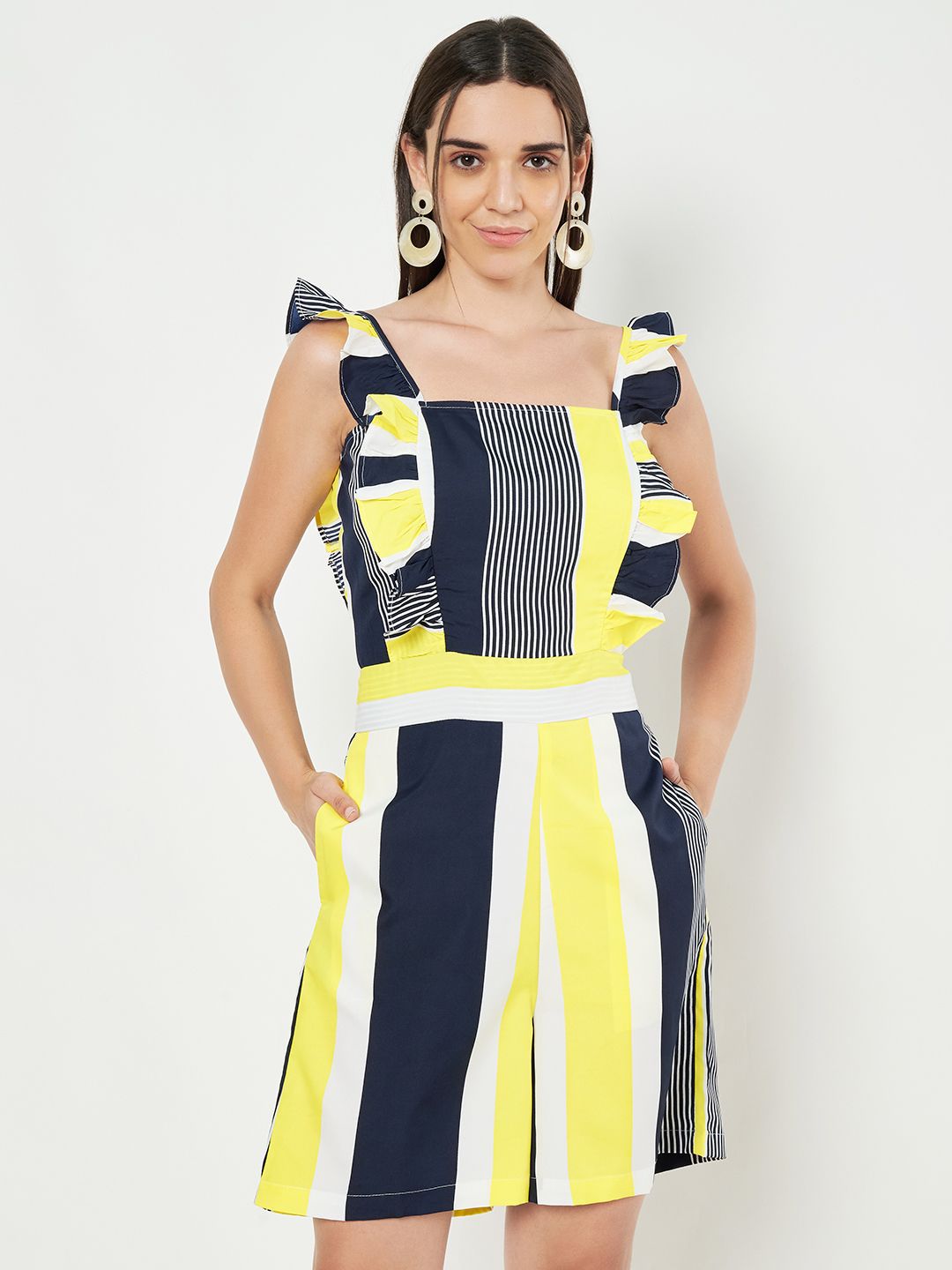 BRINNS Women Colourblocked Jumpsuit-picture-22