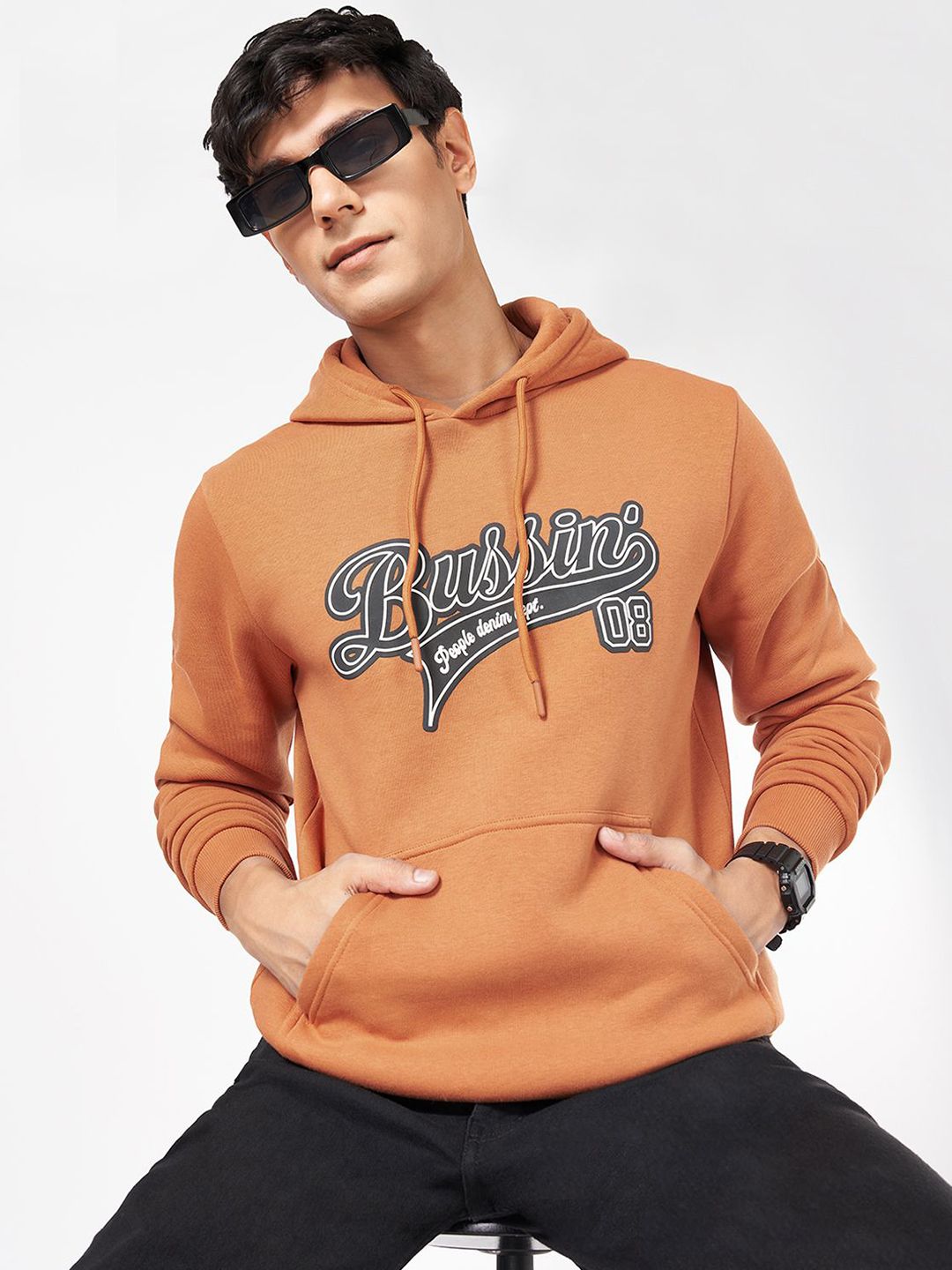 People Men Printed Hooded Pullover Sweatshirt-picture-44