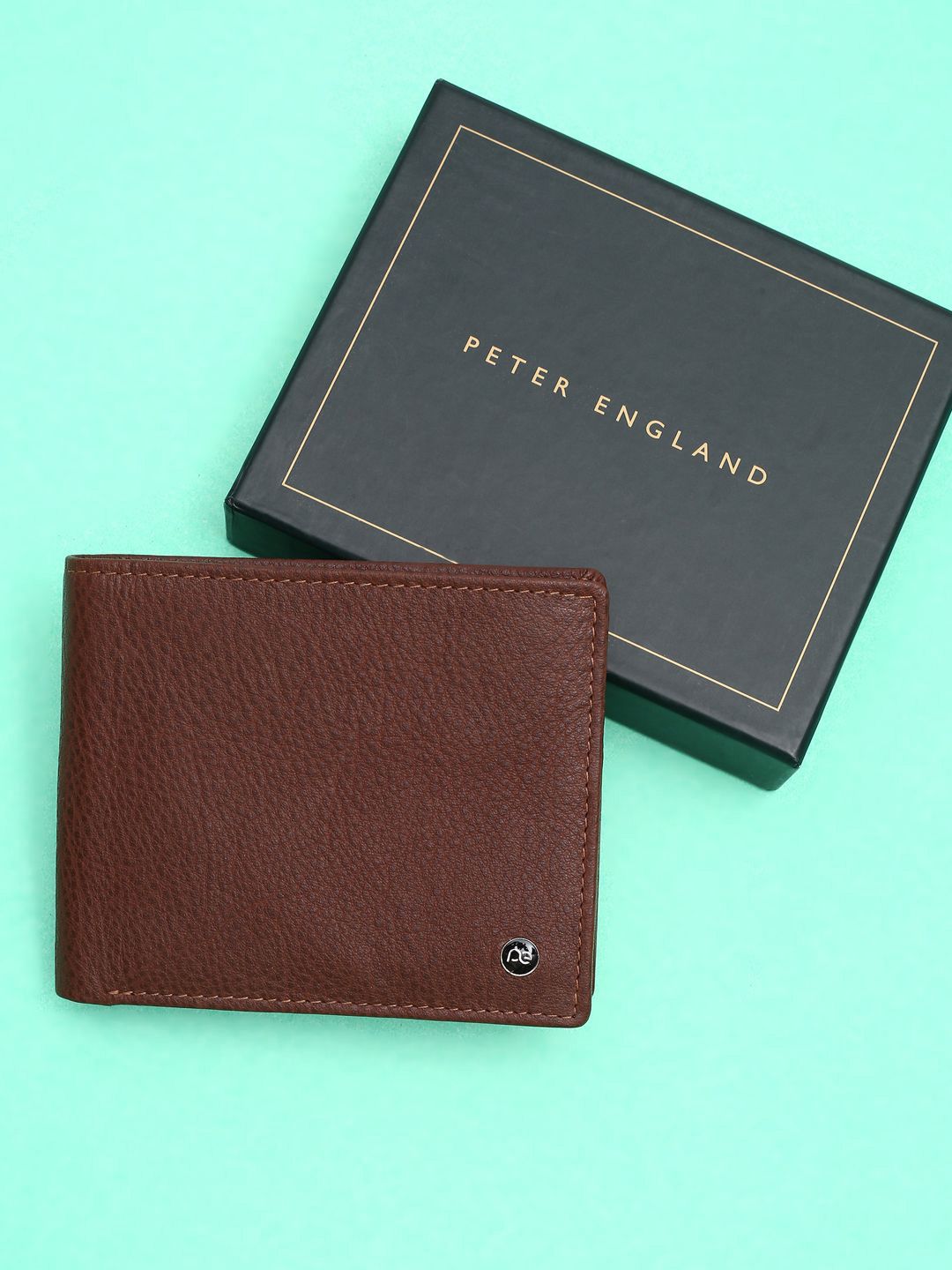 Peter England Men Leather Two Fold Wallet-picture-18