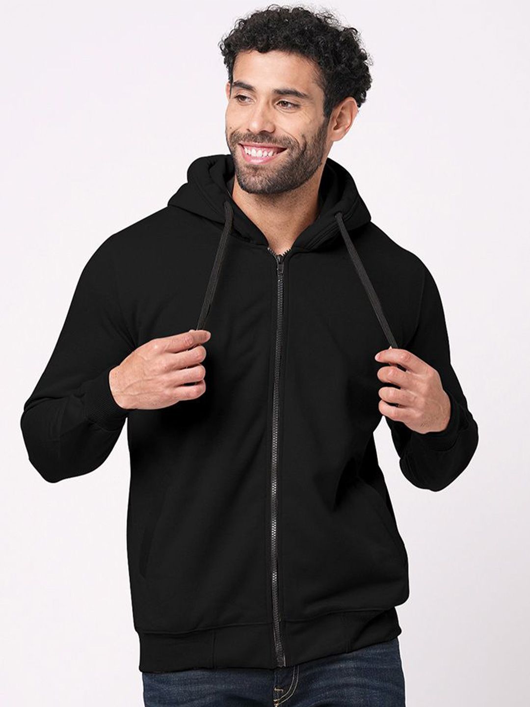 Wear Your Opinion Men Front-Open Hooded Sweatshirt-image-21