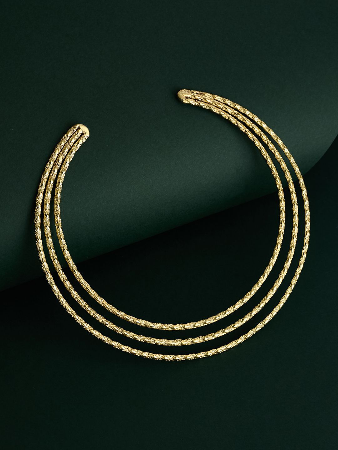 ATIBELLE Gold-Plated Layered Necklace