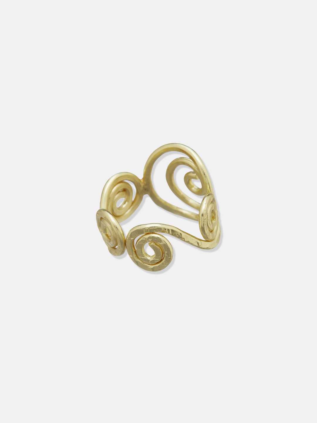 ATIBELLE Gold-Plated Finger Ring