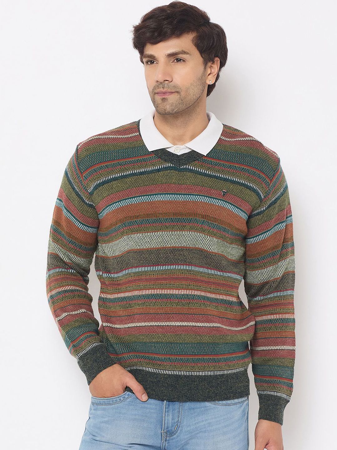 Duke Men Striped Pullover-picture-20