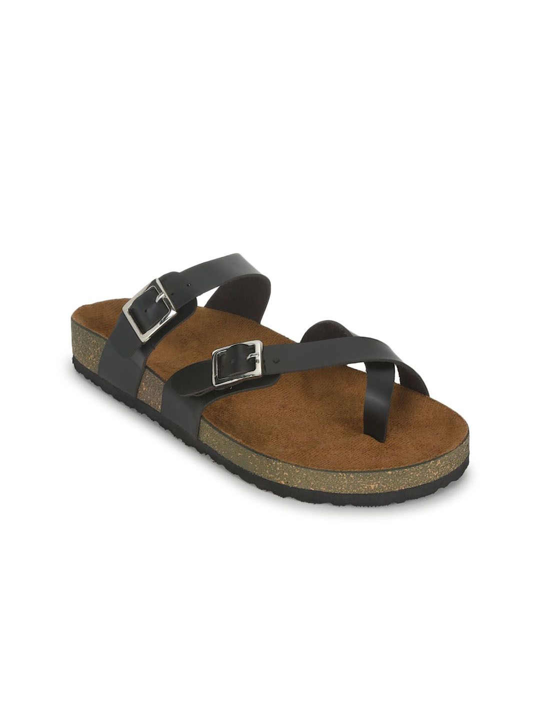 Lavie Women One Toe Flats with Buckles-picture-34