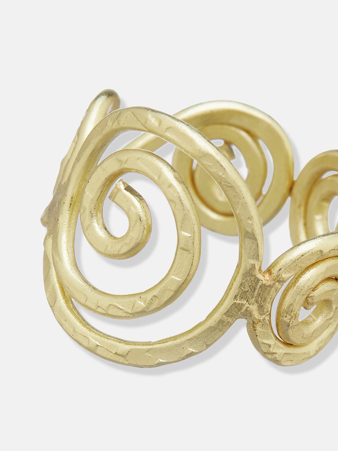 ATIBELLE Gold-Plated Finger Ring