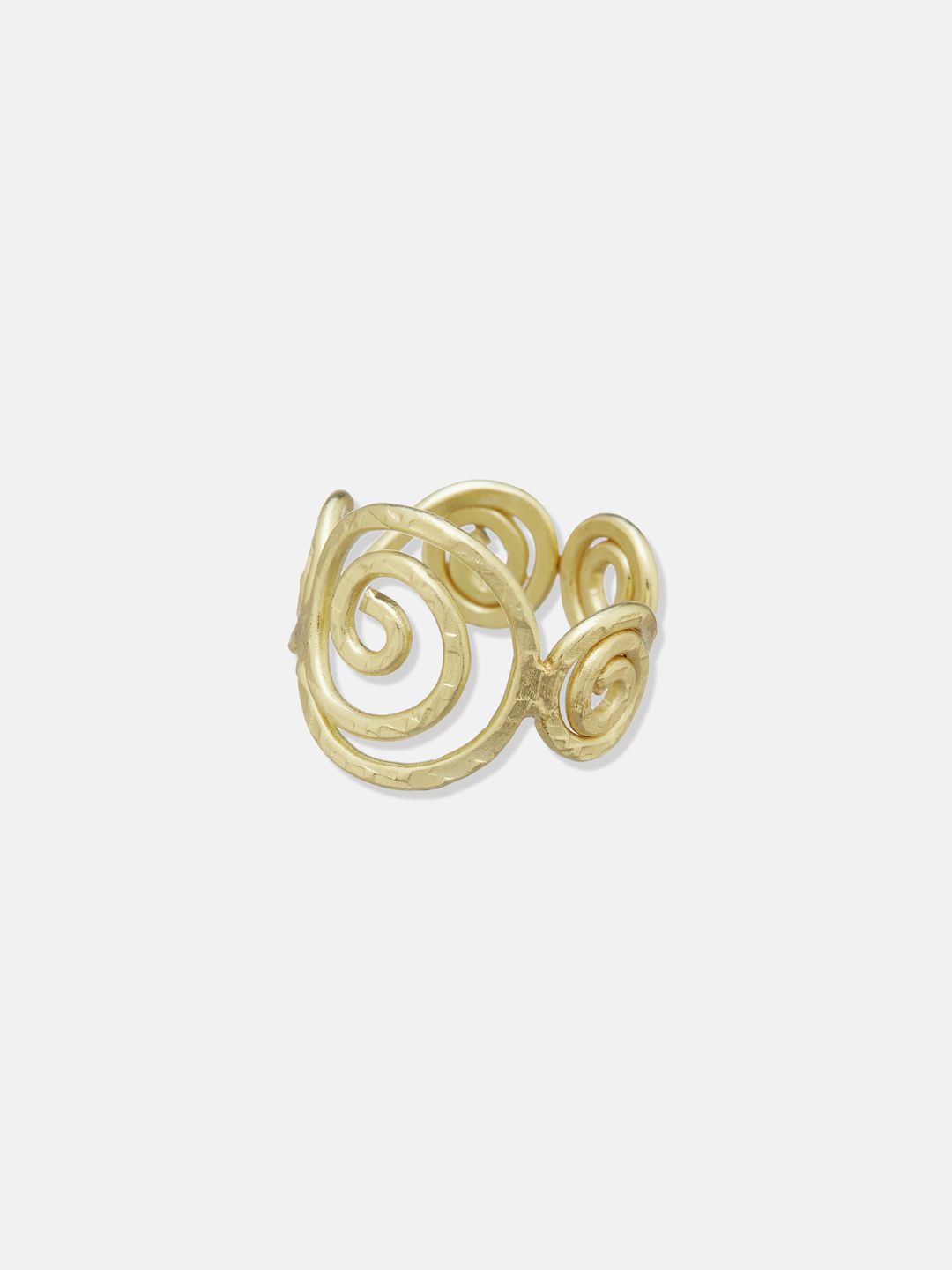 ATIBELLE Gold-Plated Finger Ring