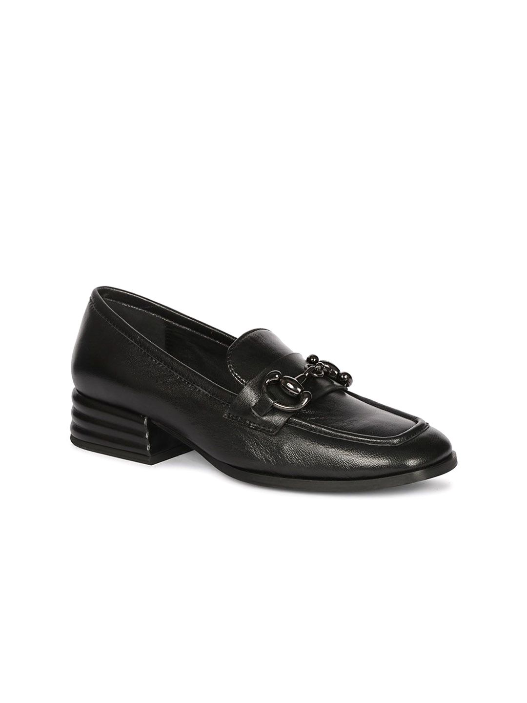 Saint G Textured Leather Block Pumps-image-49