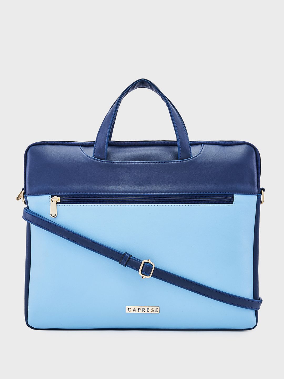 Caprese Ryma Structured Laptop Bag-image-38