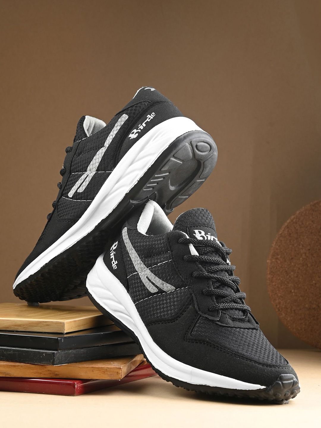BIRDE Men Mesh Walking Lace-Ups Non-Marking Shoes-picture-30