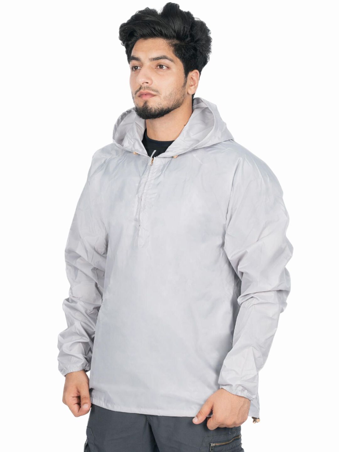Quechua By Decathlon Grey Compact Waterproof Rain Jacket-picture-29
