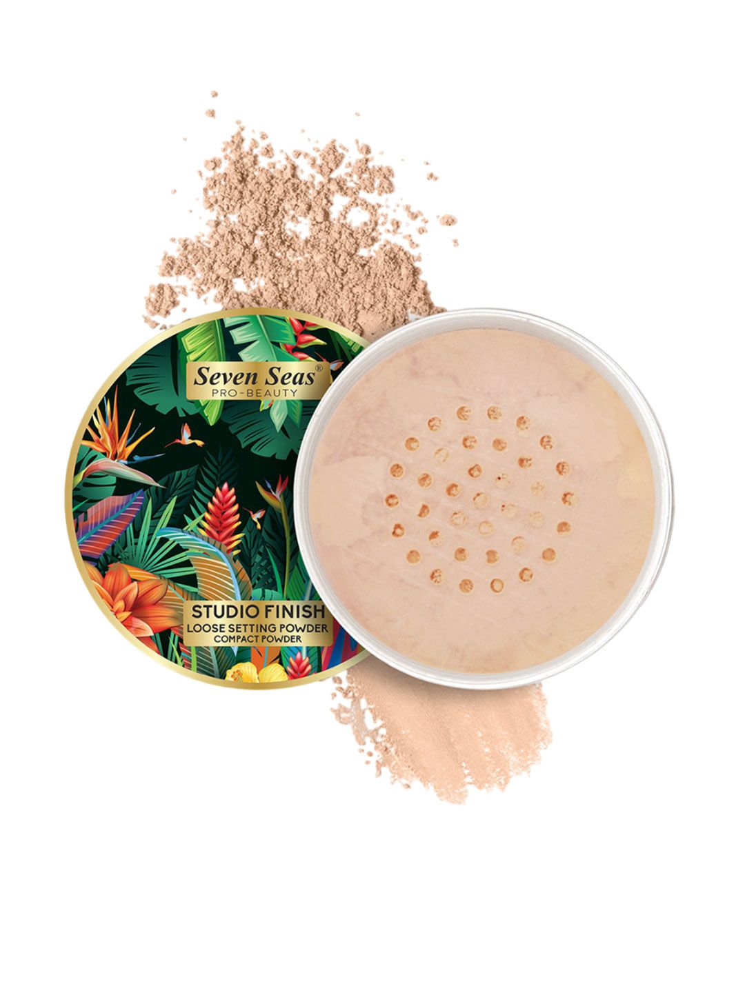Seven Seas Studio Finish Loose Setting Powder - 36.4 g - Peach 01-image-21