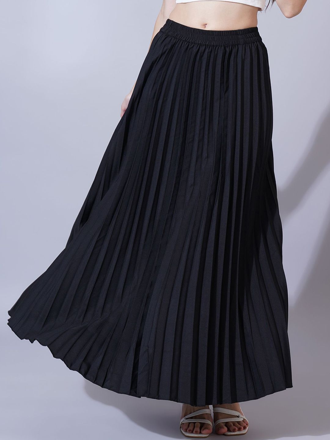 U&F Flared Maxi Skirts-picture-57