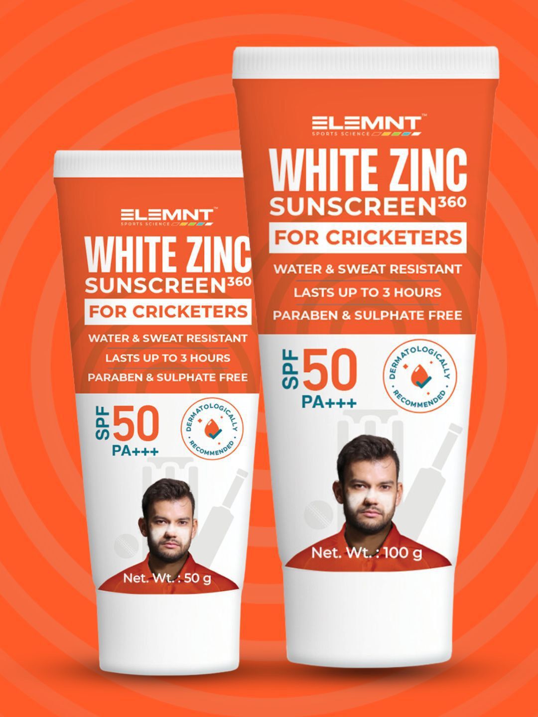 Elemnt Sports Science Set Of 2 White Zinc Sunscreen SPF50 - 50 g Each-image-20