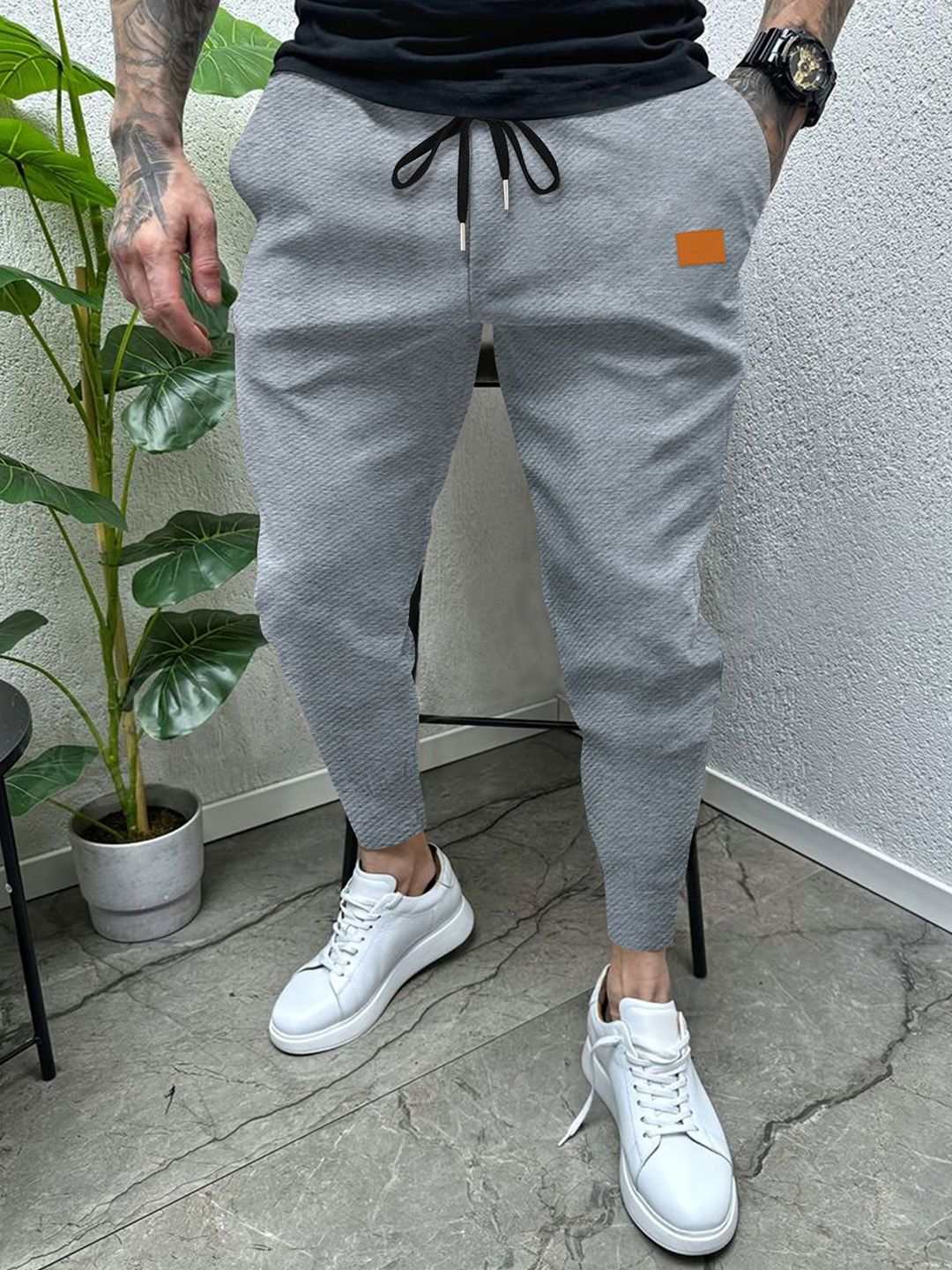 StyleCast x Revolte Men Easy Wash Trousers-image-7