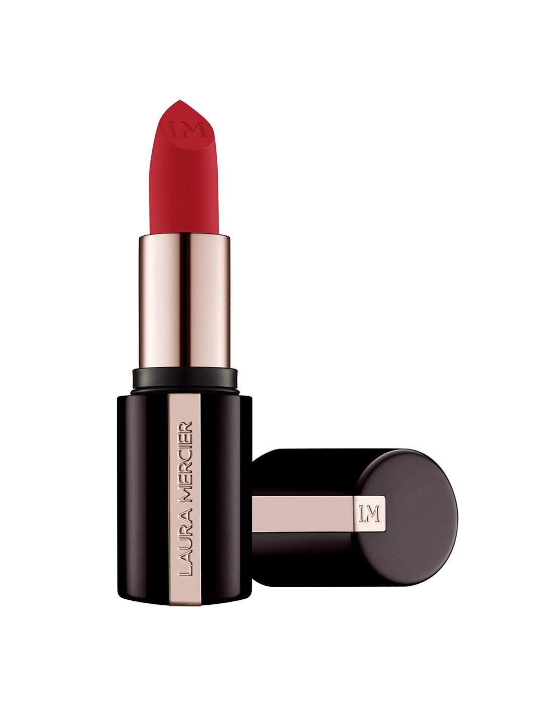 LAURA MERCIER Caviar Smoothing Matte Lipstick 3.8g - Scarlet Velvet 520-picture-16