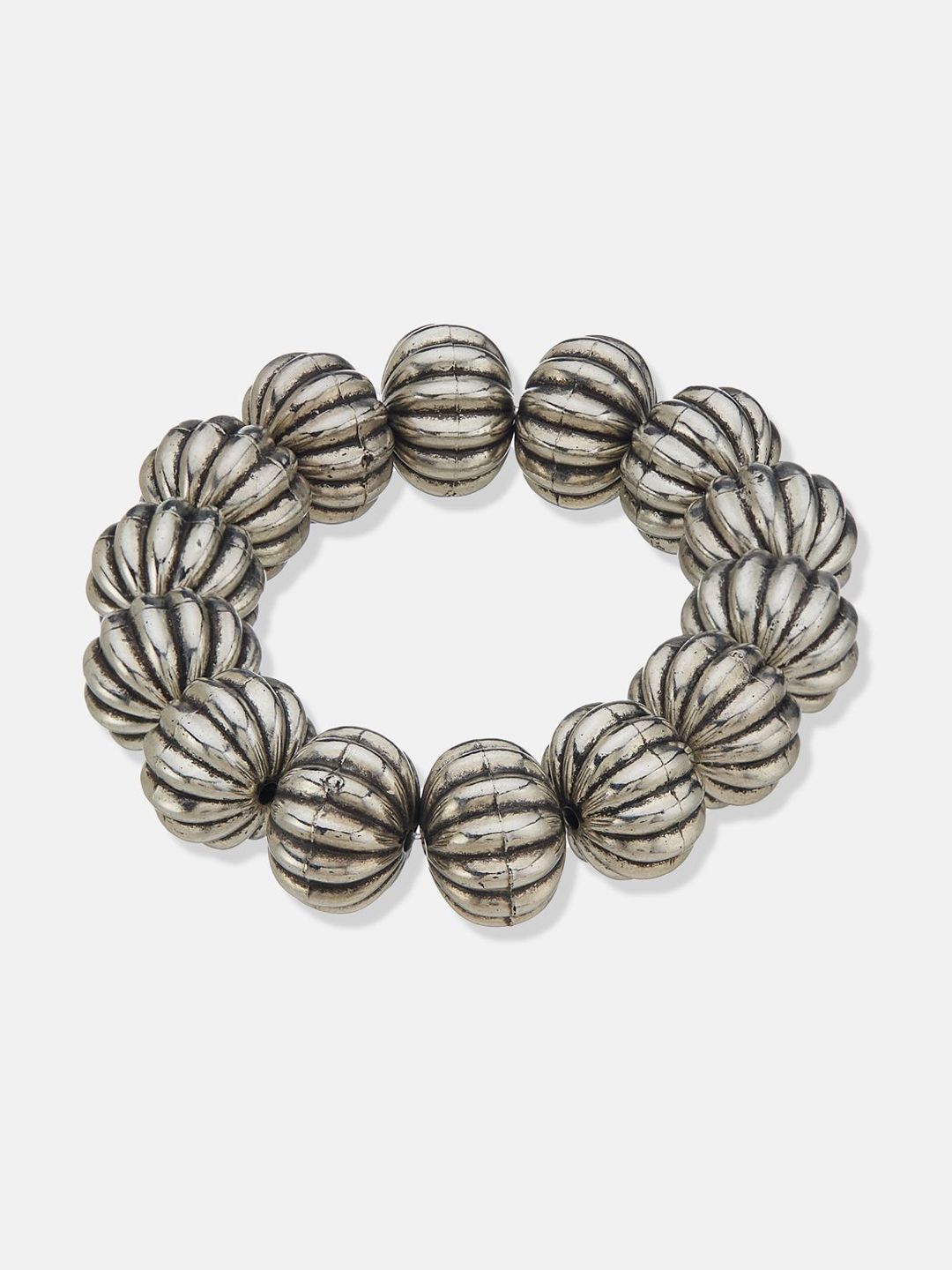 ATIBELLE Set Of 4 Gold-Plated Elasticated Bracelets