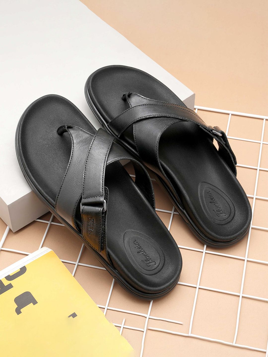Florsheim Men Leather Comfort Sandals-picture-34
