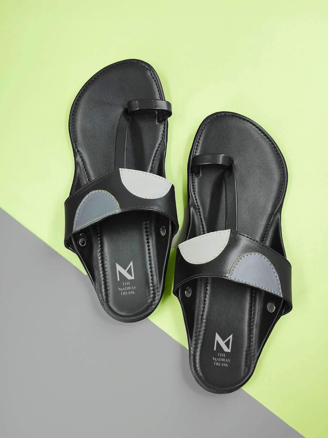 THE MADRAS TRUNK Women Colourblocked One Toe Flats-picture-31