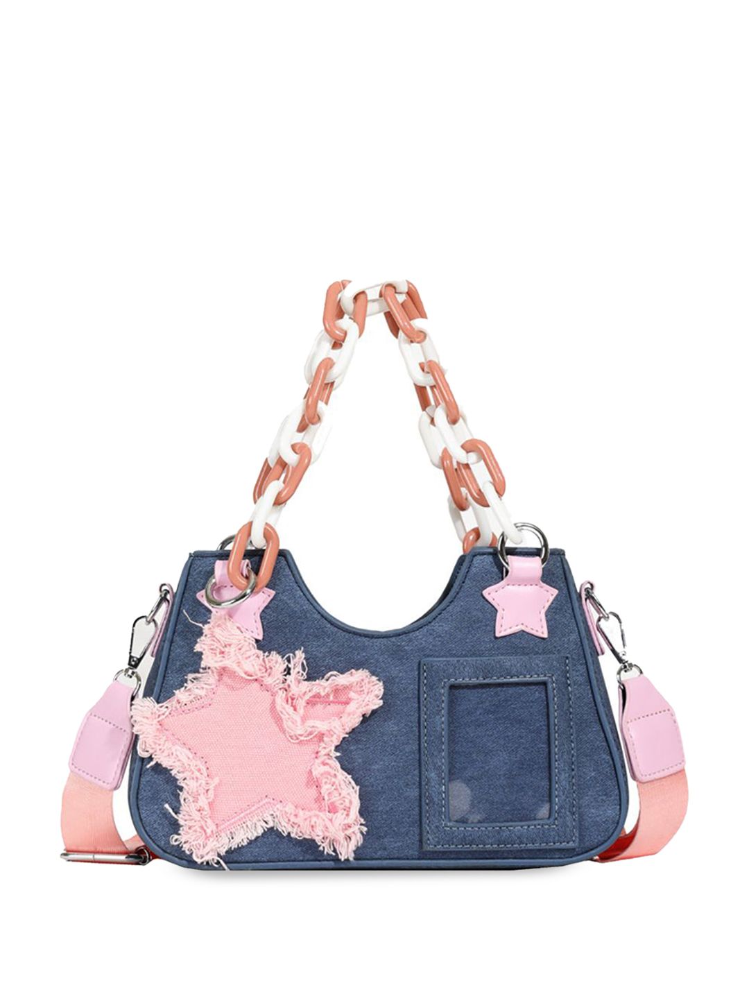 StyleCast x Revolte Women Printed Structured Satchel Bag-picture-18