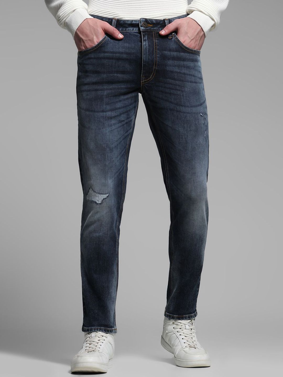 Men Mid-Rise Slim Fit Jeans