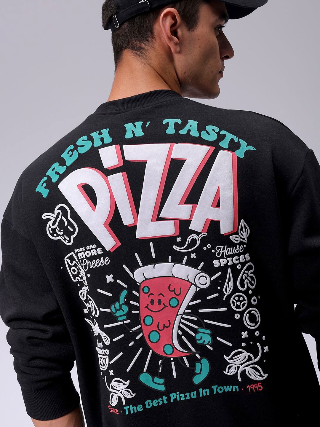 The Indian Garage Co Men Typography Printed Winter Sweatshirt-picture-24