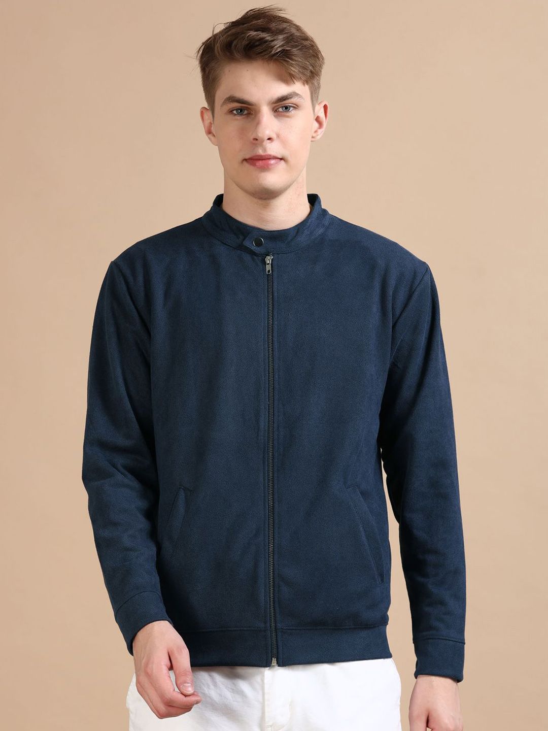 Bushirt Men Suede Lightweight Fashion Jacket-picture-34