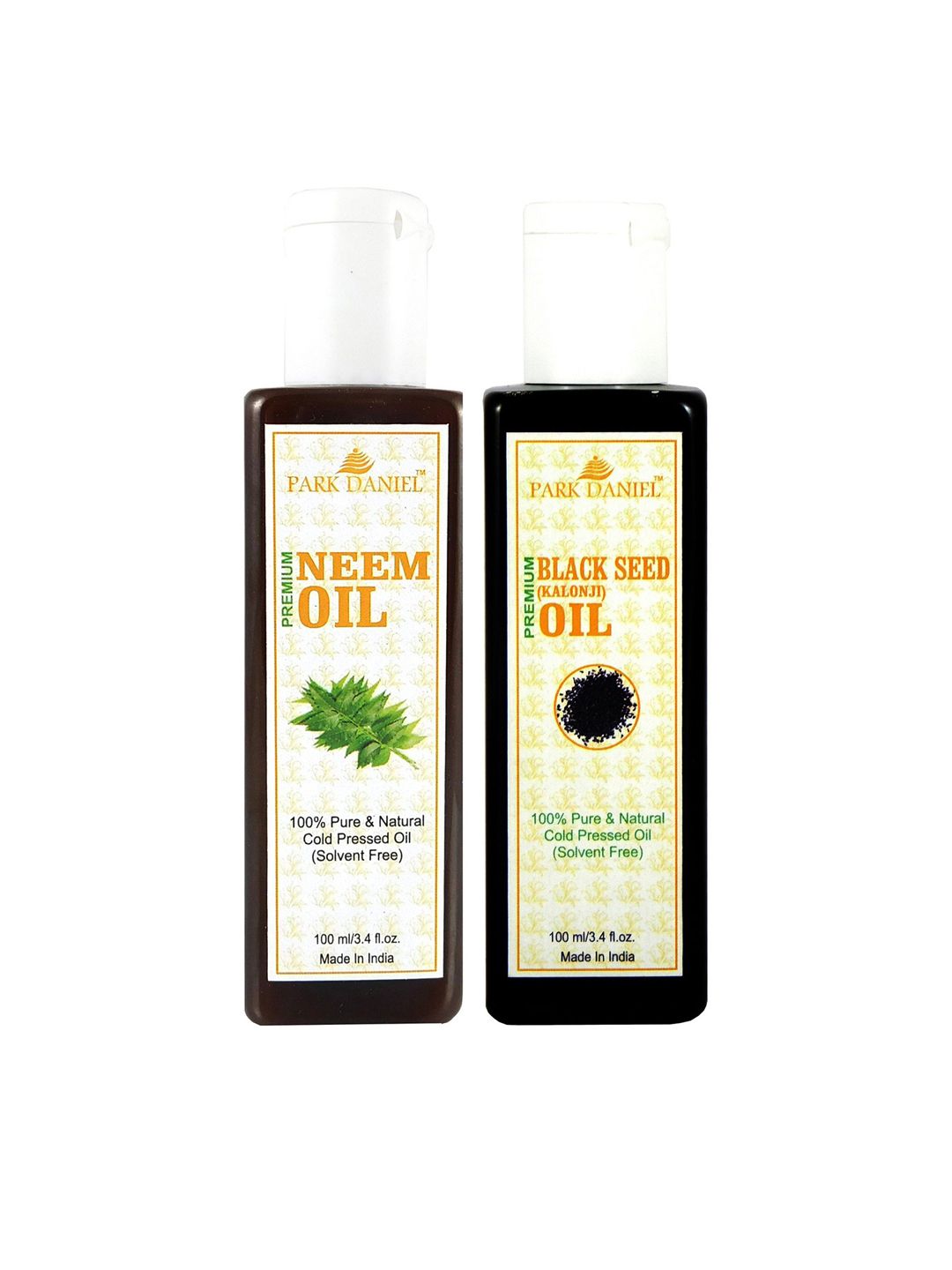 Park Daniel Set Of 2 Premium Neem Oil With Black Seed Oil - 100 ml Each-image-40