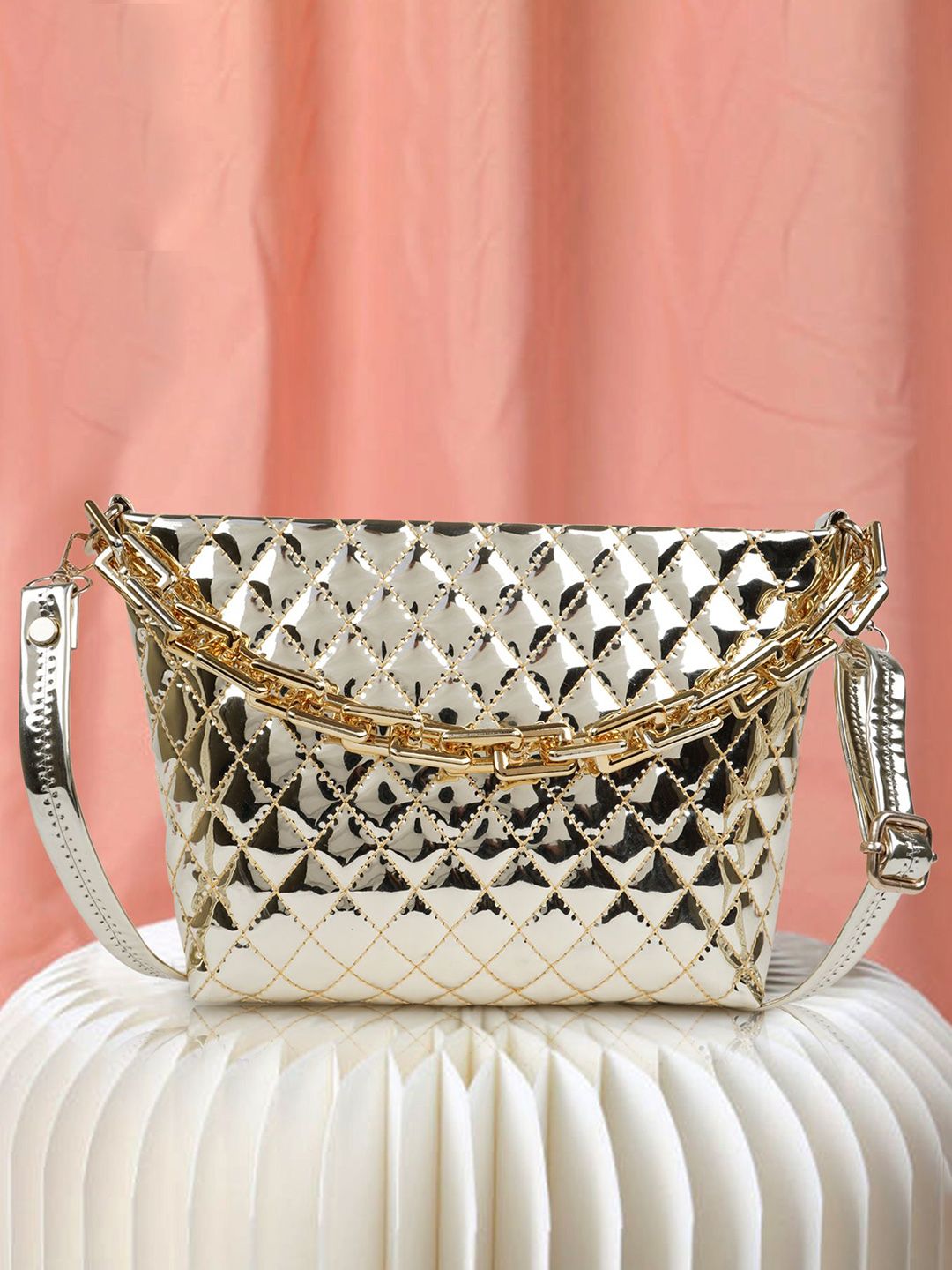 PARSLEY Women Textured Solid Structured Sling Bag-picture-56