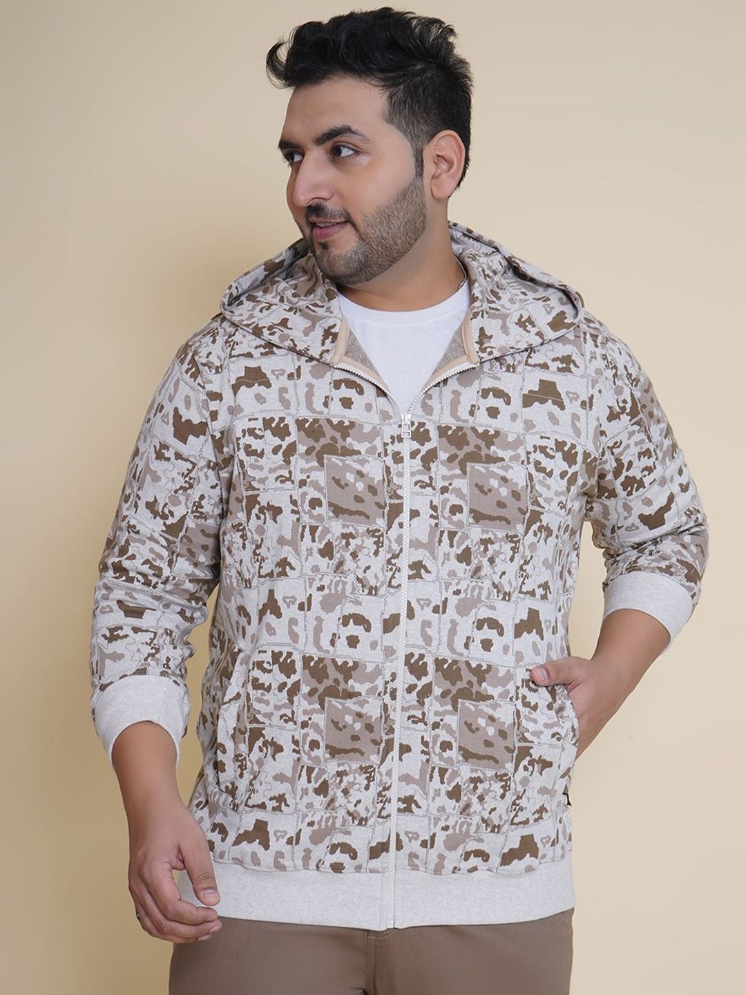 John Pride Men Abstract Printed Hooded Sweatshirt-image-25
