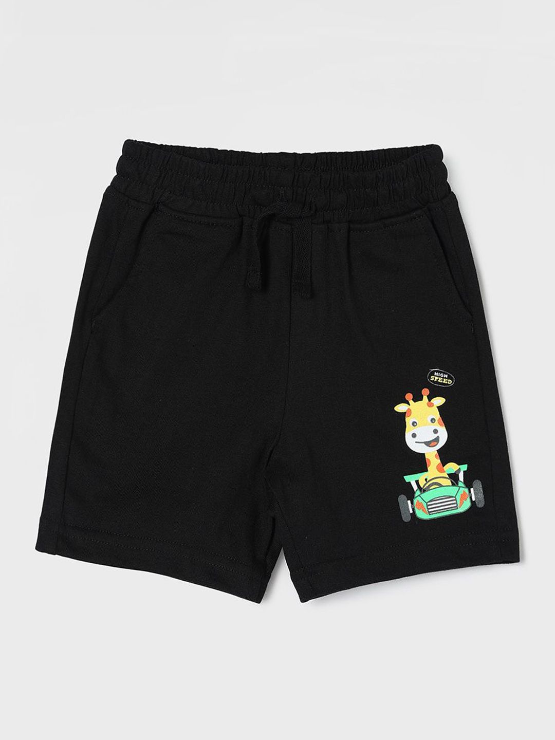 Juniors by Lifestyle Boys Printed Cotton Mid-Rise Regular Fit Knee Length Shorts-picture-20