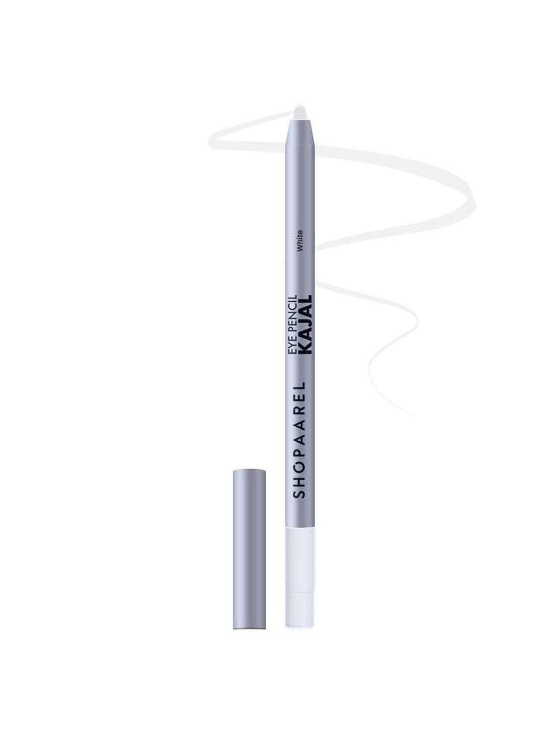 Shopaarel Waterproof & Smudge Proof Eye Kajal Pencil - 0.5 g - Shade- White-picture-33