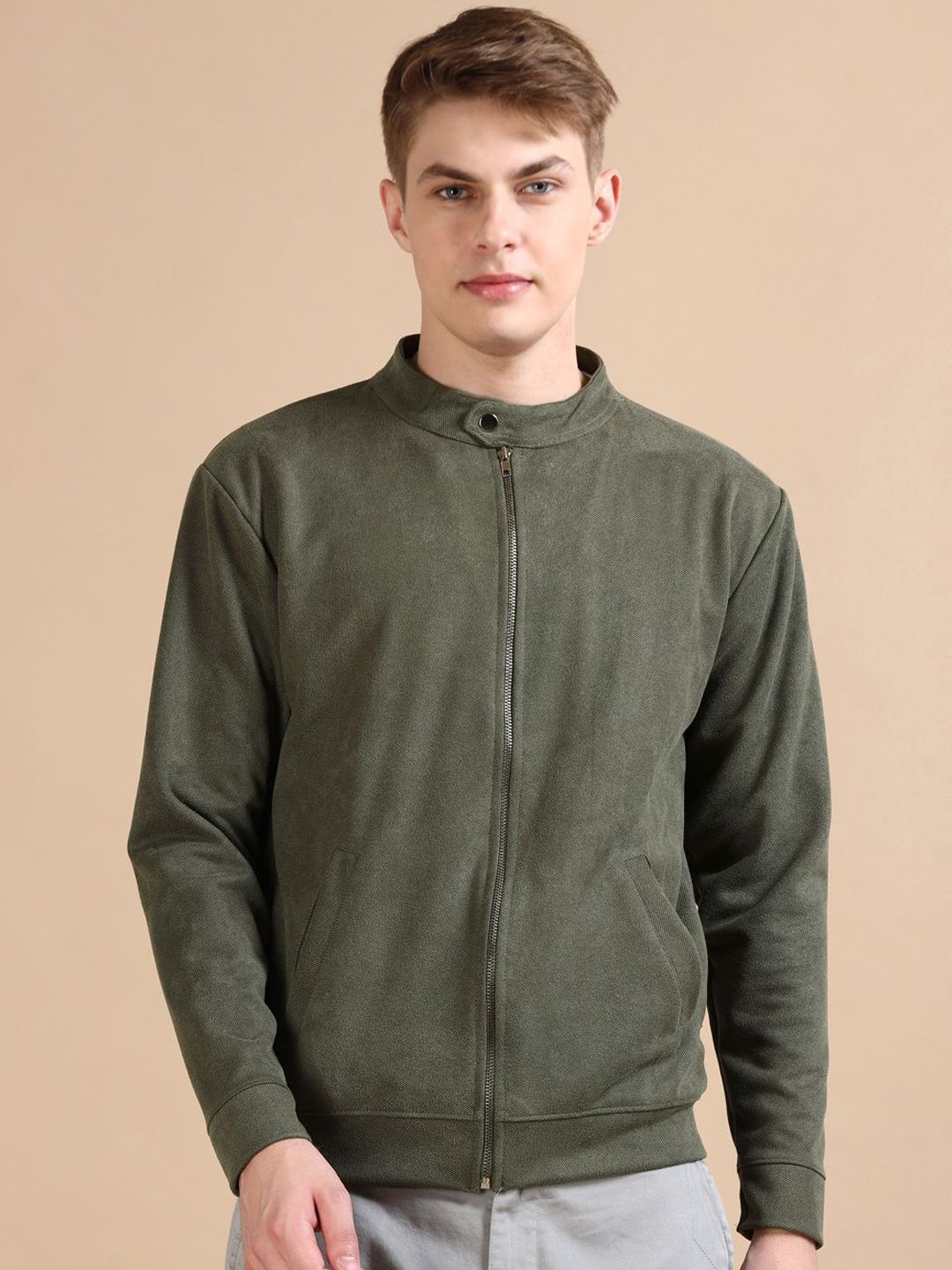 Bushirt Men Suede Lightweight Fashion Jacket-picture-20