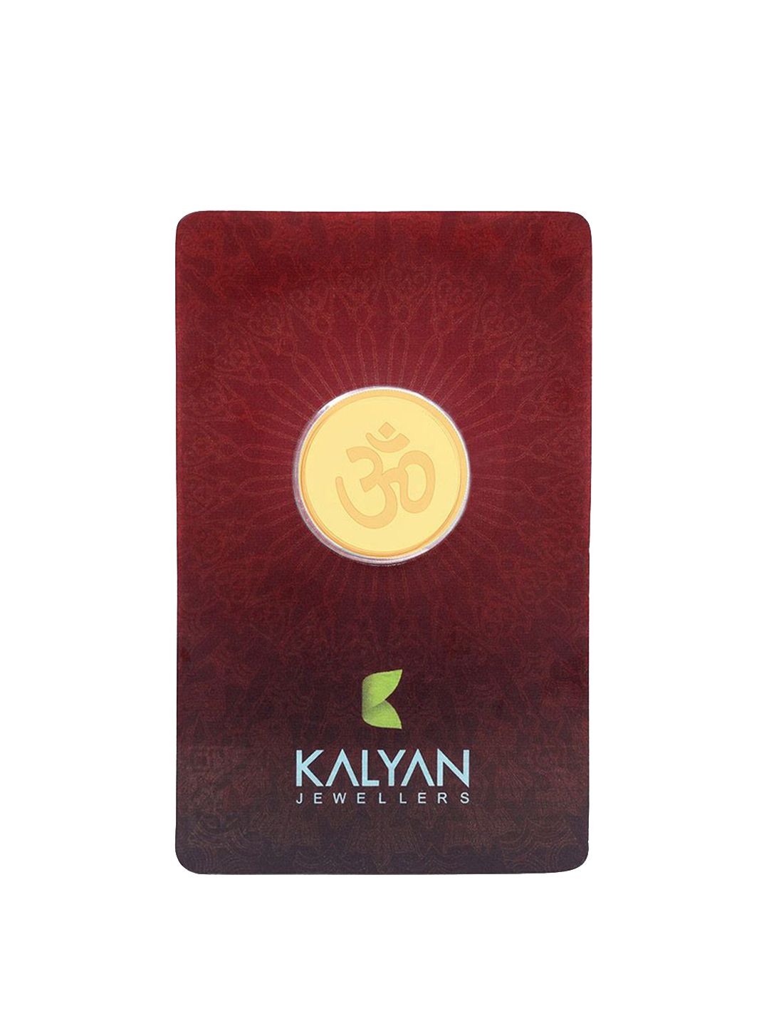 Kalyan Jewellers 24K 999 Purity OHM Round Shaped Coin - 5g