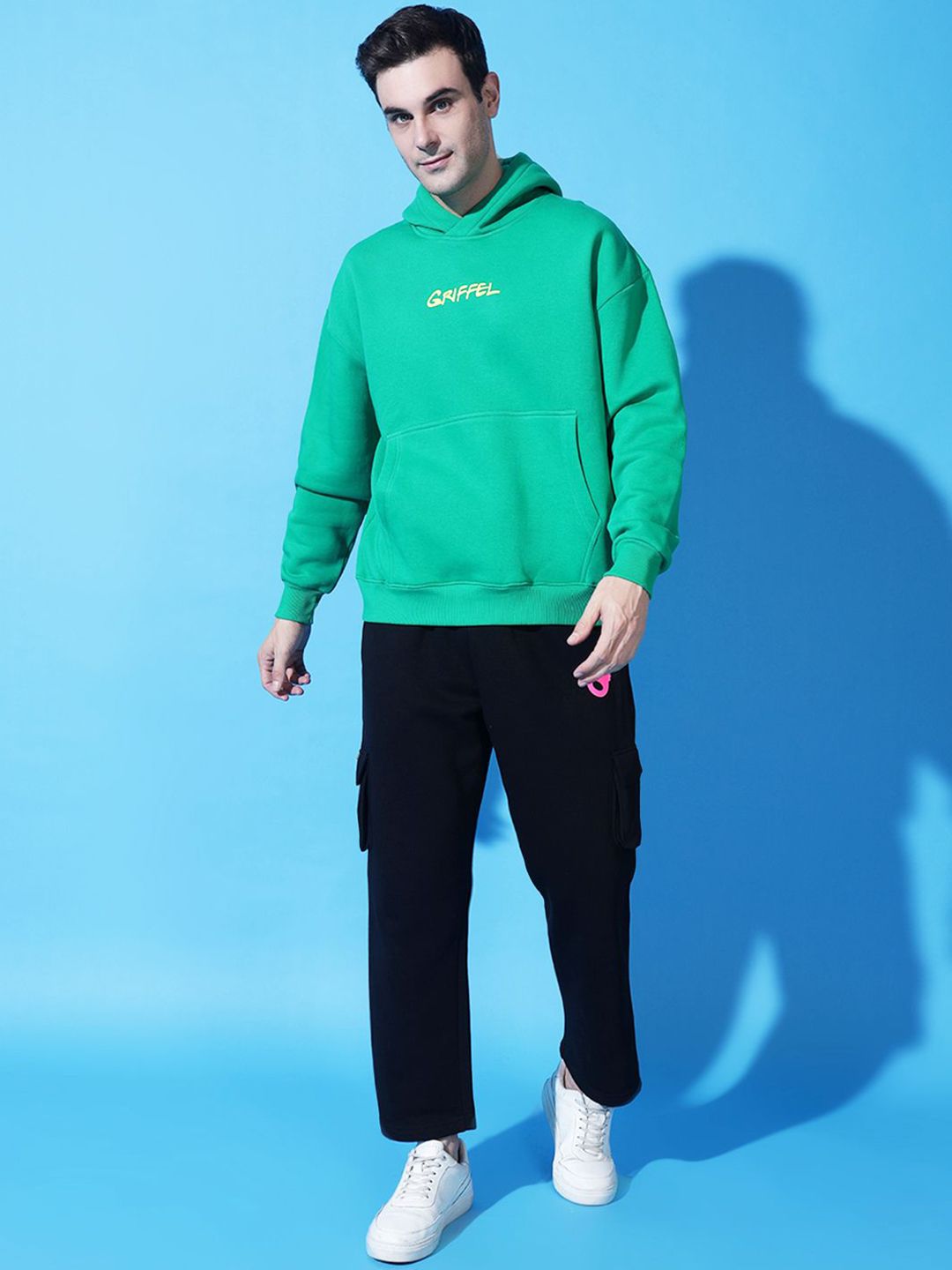 GRIFFEL Men Printed Hooded Tracksuit-picture-13