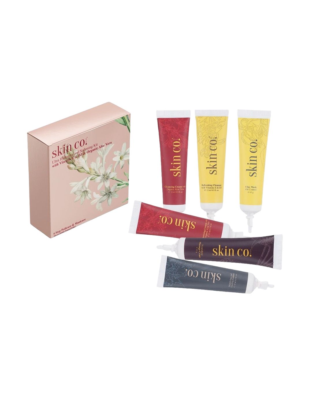 skin co. Ultra Hydrating & Softening Manicure & Pedicure Kit - 15 ml Each-image-49