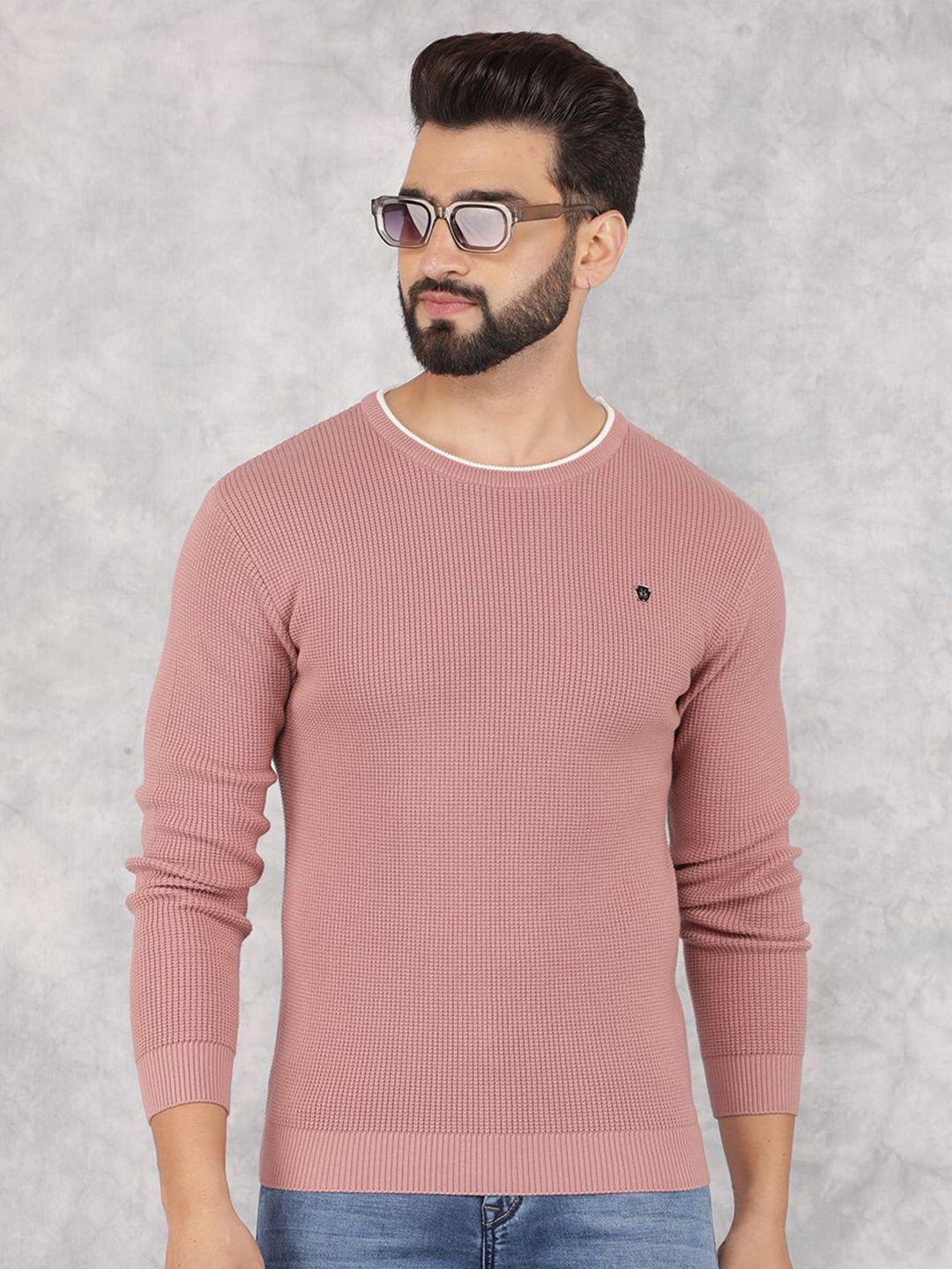 Crimsoune Club Men Solid Pullover Sweaters-picture-14
