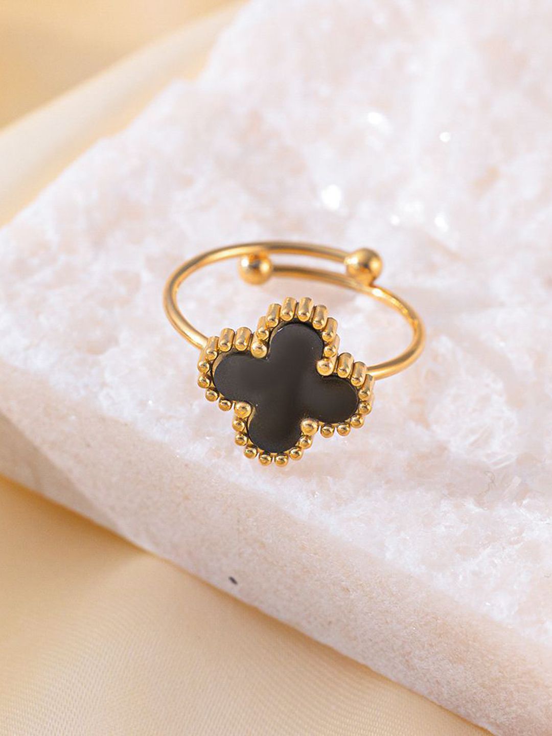 MYKI Gold-Plated Adjustable Finger Ring-picture-38