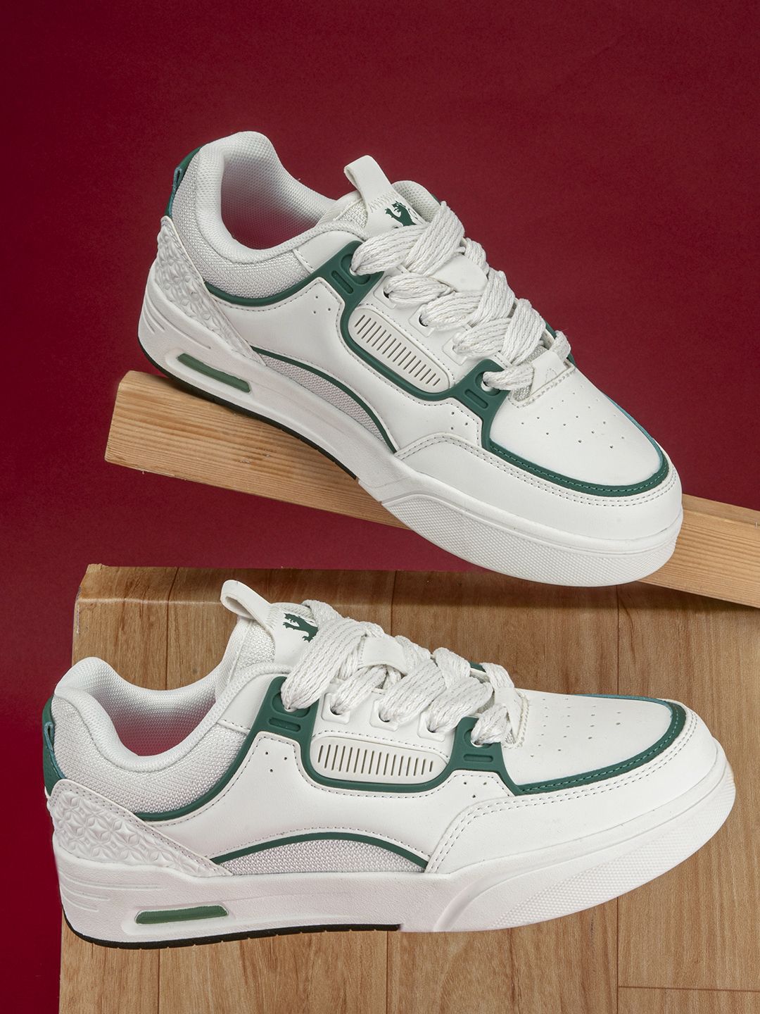 Red Tape Women Colourblocked PU Sneakers-image-42